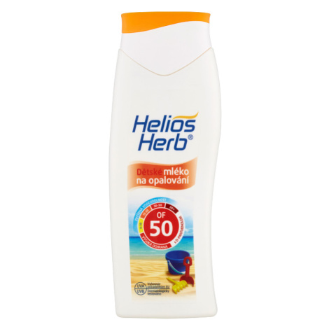 Helios Herb Dětské mléko na opalování OF 50 200ml