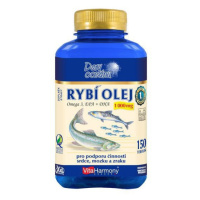 VITAHARMONY Rybí olej Omega 3 1000 mg XXL 150 tobolek