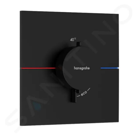 Hansgrohe 15574670 - Termostatická baterie pod omítku, matná černá