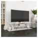 Kalune Design TV stolek CANAZ 120 cm bílý/černý