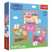 Trefl Puzzle Peppa Pig - Úžasné nápady 3v1