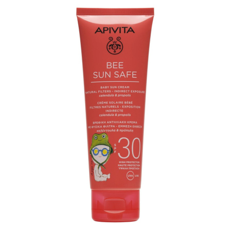 APIVITA Bee Sun Safe Baby Sun Cream SPF30 dětský ochranný krém 100 ml