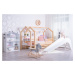 ELIS DESIGN Domečková postel s šuplíkem premium rozměr lůžka: 90 x 200 cm, šuplík, nožičky: s no