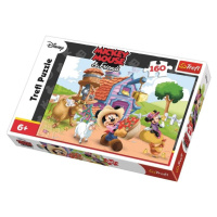 Trefl Puzzle Mickey Mouse Farmář / 160 dílků