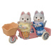 SYLVANIAN FAMILY - Tandemové kolo pro Husky sourozence