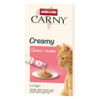 Animonda Carny Adult Creamy - výhodné balení: 24 x 15 g s lososem a taurinem