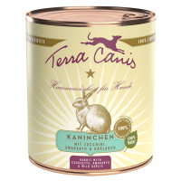 12 x 800 g Výhodné balení Terra Canis -Králík s cuketou, amarantem & medvědím česnekem