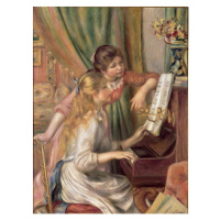 Pierre Auguste Renoir - Obrazová reprodukce Young Girls at the Piano, 1892, (30 x 40 cm)