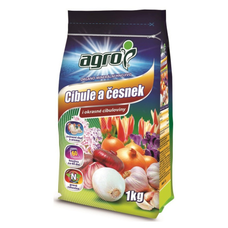 AGRO CS AGRO Organominerální hnojivo cibule a česnek 1 kg