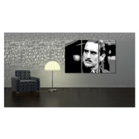 Ručně malovaný POP Art The Godfather Rober De Niro 3 dílný 120x80cm