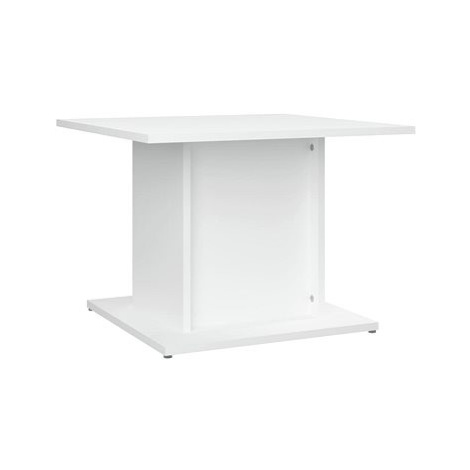 SHUMEE Konferenční stolek bílý 55,5 × 55,5 × 40 cm dřevotříska, 810316