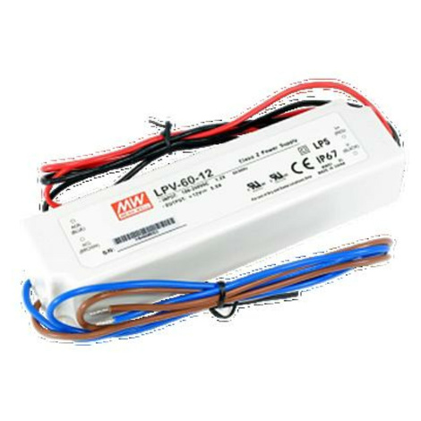 MEANWELL LPV-60-24V Meanwell LED DRIVER IP67 Mean Well