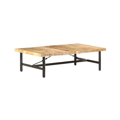 Konferenční stolek 142 × 90 × 42 cm masivní mangovníkové dřevo SHUMEE