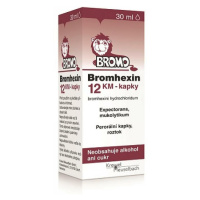 BROMHEXIN 12 KM kapky 30 ml