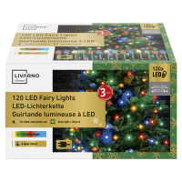 Livarno home Světelný LED řetěz, 120 LED (barevná)