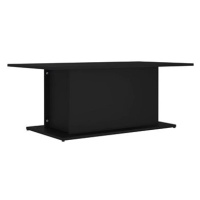 SHUMEE Konferenční stolek černý 102 × 55,5 × 40 cm dřevotříska, 810308
