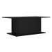 SHUMEE Konferenční stolek černý 102 × 55,5 × 40 cm dřevotříska, 810308