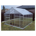 Zahradní skleník Gampre SANUS PRO XL-18, hliník, 6 mm