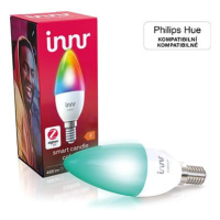 Innr Chytrá LED žárovka E14 Color, tvar svíce, kompatibilní s Philips Hue, 16M barev a tóny bílé