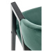 HALMAR Jídelní židle K473 tmavě zelená
