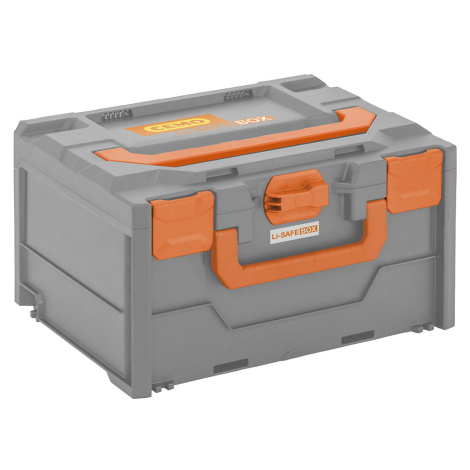 CEMO Systémový protipožární box na akumulátory Li-SAFE, pro skladování a přepravu, model 2-S, d 