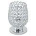 Eglo Eglo 94899 - Křišťálová stolní lampa BONARES 1 1xE27/60W/230V