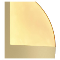 Maytoni Nástěnné svítidlo Maytoni Jupiter LED, zlatá barva, Ø 44,8 cm