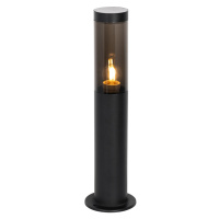 Moderní venkovní sloupková lampa černá 45 cm IP44 - Rox