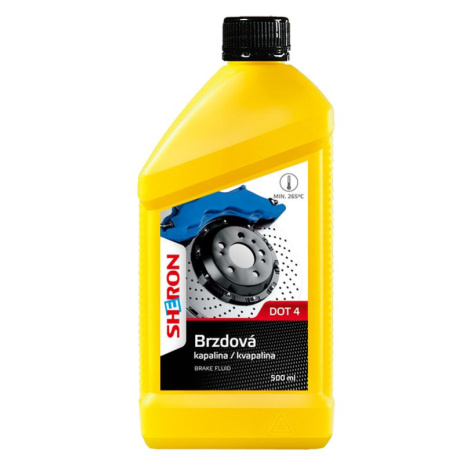 Brzdová kapalina DOT 4, 500 ml - SHERON SH1111134