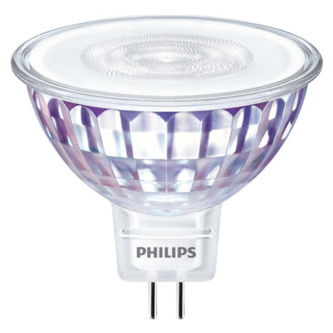 Philips LED žárovka GU5,3 MR16 5,8W 35W teplá bílá 2700K stmívatelná, reflektor 12V 60°