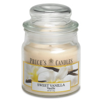 PRICE´S MINI svíčka ve skle Sladká vanilka - hoření 30h