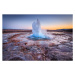 Fotografie Spectacular geotermal eruption of Gullfoss Geysir, Nick_Pandevonium, 40x26.7 cm