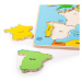 Bigjigs Toys Dřevěné puzzle mapa Evropy 25 dílků