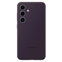 Silikonové pouzdro Samsung EF-PS921TEEGWW pro Samsung Galaxy S24 - tmavě fialové