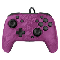 PDP Faceoff Deluxe+ Audio Controller Camo Purple (Switch)