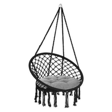 Závěsné křeslo BOHO 490129A černé