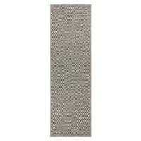 BT Carpet - Hanse Home koberce Běhoun Nature 104269 Grey/Anthracite – na ven i na doma - 80x250 