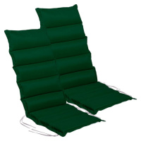 Stilista 88774 STILISTA Sada 2 polstrování na židle, zelená