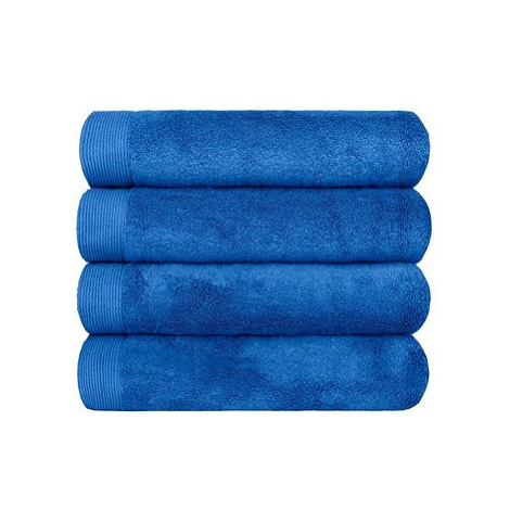SCANquilt ručník MODAL SOFT stř. modrá 100 × 50 cm