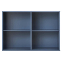 Modrá závěsná knihovna 89x61 cm Mistral – Hammel Furniture