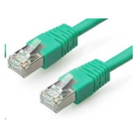 GEMBIRD kabel patchcord CAT6 stíněný FTP 2m, zelený