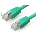 GEMBIRD kabel patchcord CAT6 stíněný FTP 2m, zelený