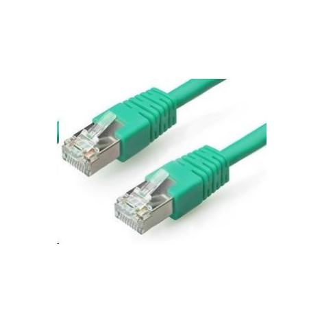 GEMBIRD kabel patchcord CAT6 stíněný FTP 2m, zelený