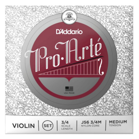 D´Addario Orchestral J56 3/4M Pro-Arté Violin D'Addario