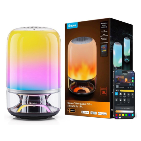 Govee Table Lamp 2 RGBW Akumulátorová lampa s reproduktorem - zvuk od JBL