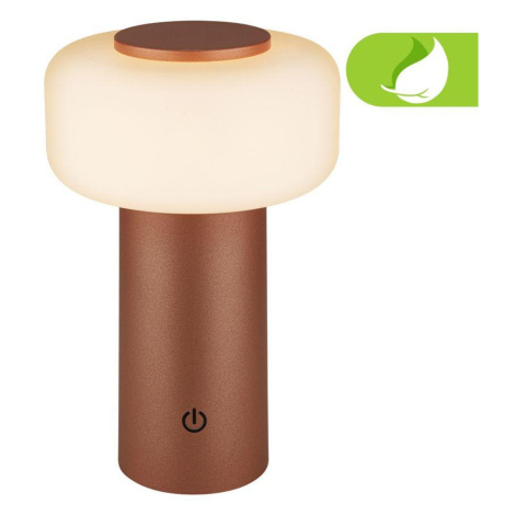 BRILONER Juna stolní lampa - 1,8W, 210lm, nabíjecí, LED, stmívatelné, dotykový vypínač, teplá bí
