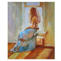 Obraz - Dívka v modrém