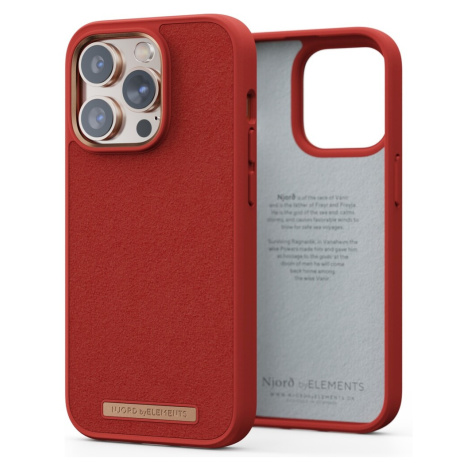 NJORD Comfort+ Case iPhone 14 Pro Burnt Orange