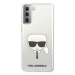 Karl Lagerfeld KLHCS21MKTR hard silikonové pouzdro Samsung Galaxy S21 PLUS 5G transparent Karl`s