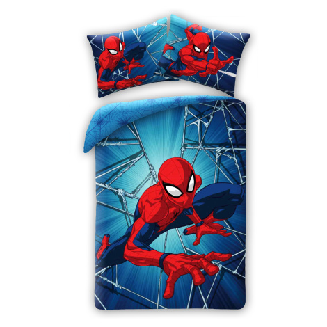 Halantex Bavlněné povlečení 140x200 + 70x90 cm - Spider-man Hunt